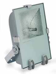 Proiettore 70W Ioduri Metallici  OLYMPIA 3 + Lampada Grigio